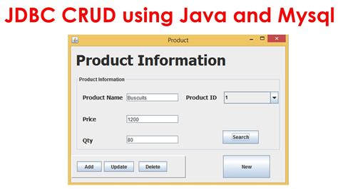 java crud example.